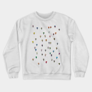 Walking Weather Pattern Crewneck Sweatshirt